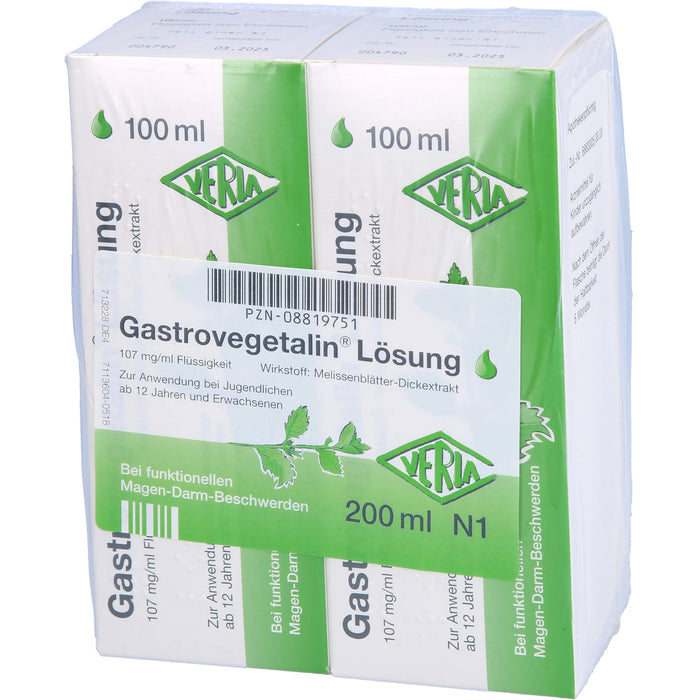 Gastrovegetalin Lösung, Flüssigkeit, 200 ml Solution
