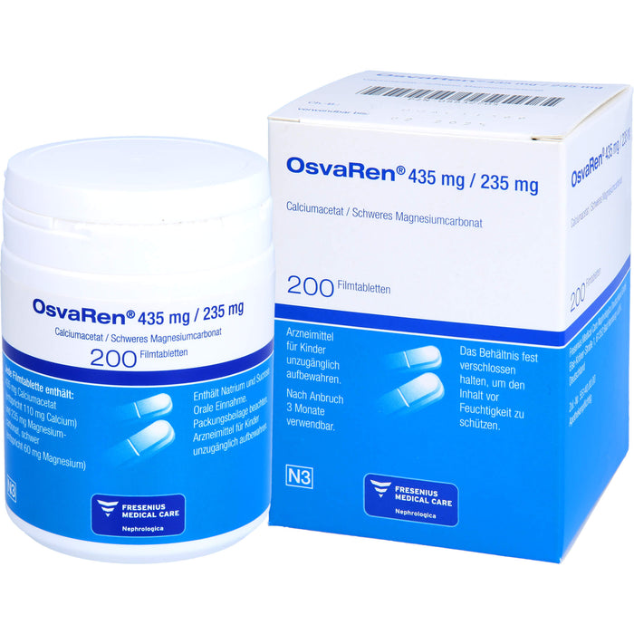 OsvaRen Filmtabletten bei hohen Phosphatwerten, 200 pc Tablettes