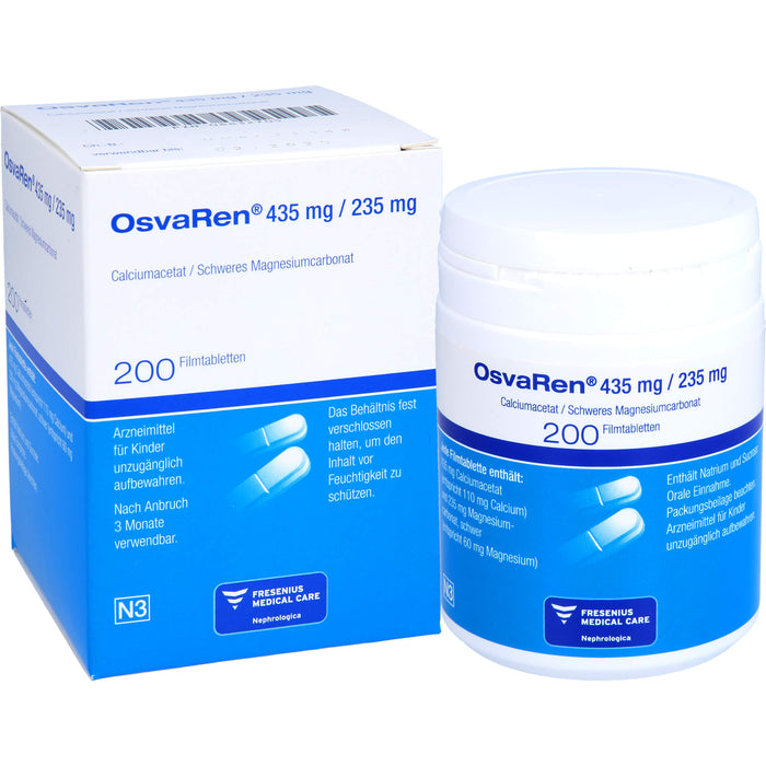 OsvaRen Filmtabletten bei hohen Phosphatwerten, 200 pc Tablettes