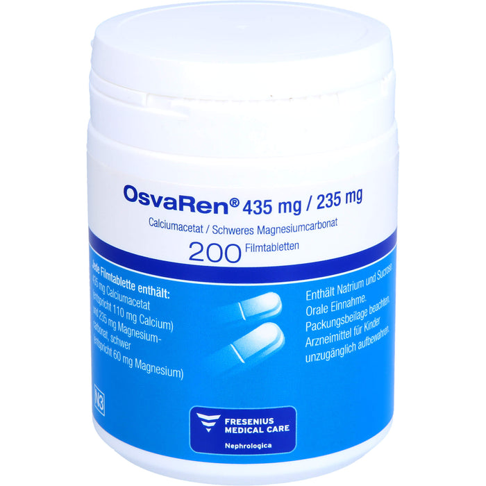 OsvaRen Filmtabletten bei hohen Phosphatwerten, 200 St. Tabletten