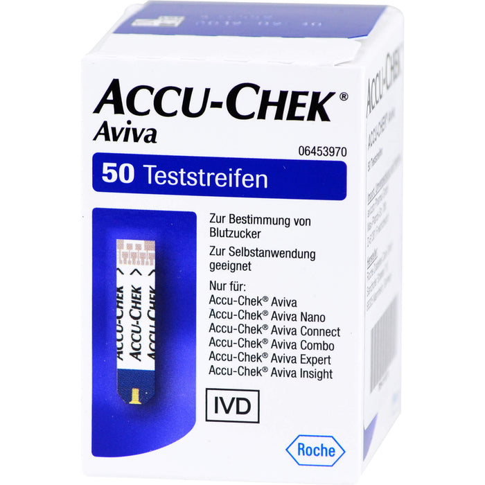 Accu-Chek Aviva Emra Teststreifen Plasma II, 1X50 St TTR