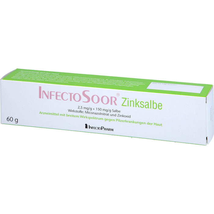 InfectoSoor Zinksalbe, 2,5 mg/g + 150 mg/g Salbe, 60 g Ointment