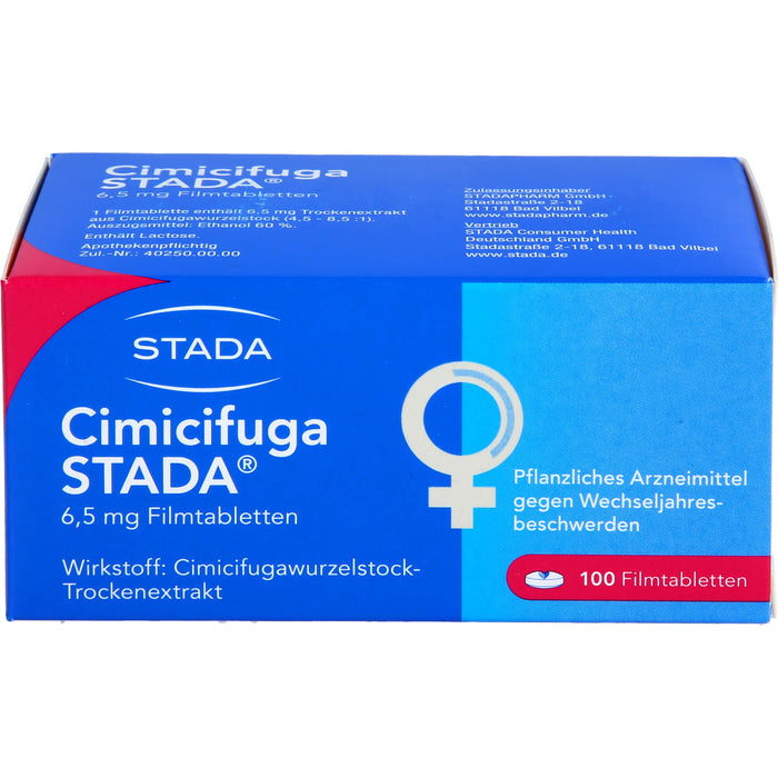 Cimicifuga STADA Tabletten gegen Wechseljahresbeschwerden, 100.0 St. Tabletten