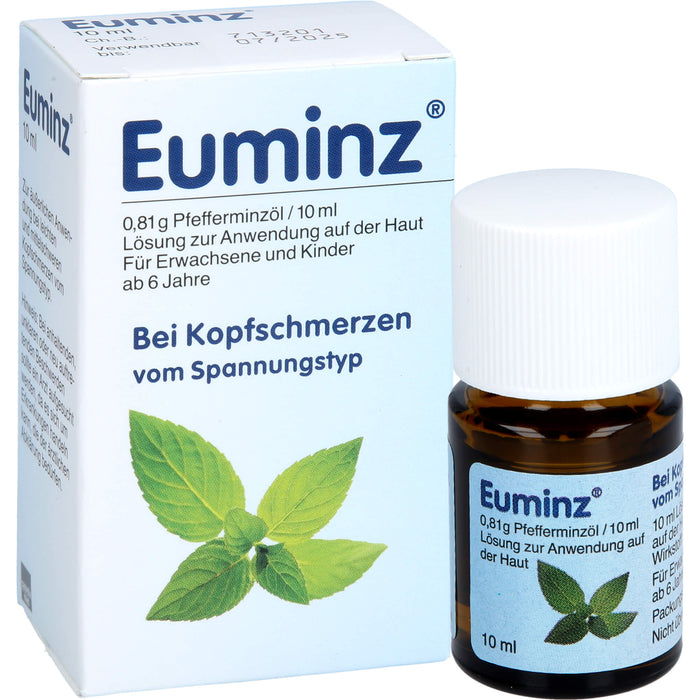 Euminz Wirkstoff: Pfefferminzöl Lösung bei Kopfschmerzen, 10 ml Solution
