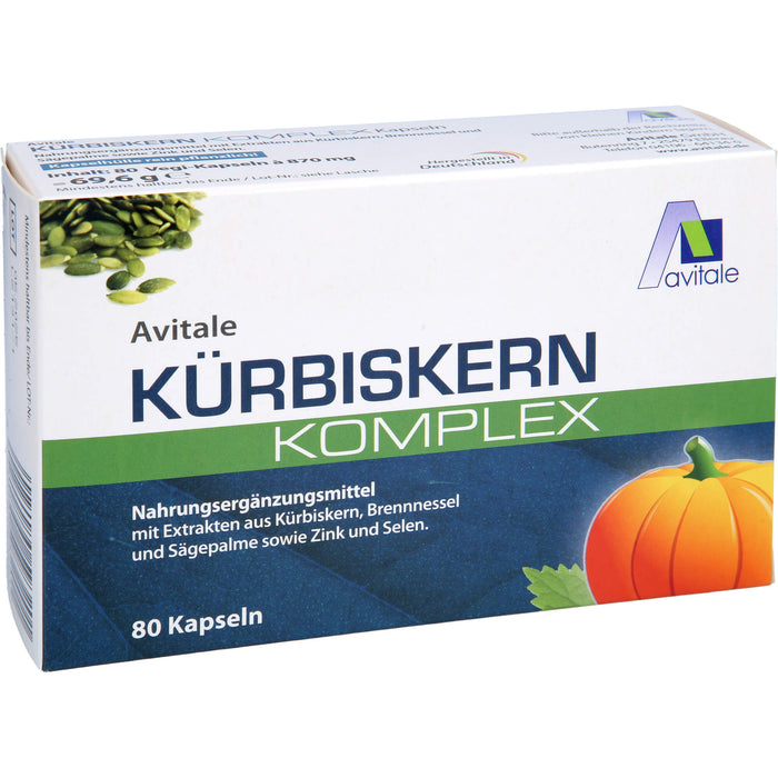 Kürbiskern Komplex Kapseln, 80 St KAP