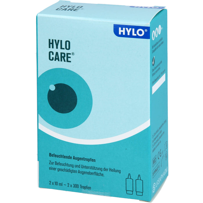 HYLO CARE befeuchtende Augentropfen, 20 ml Solution