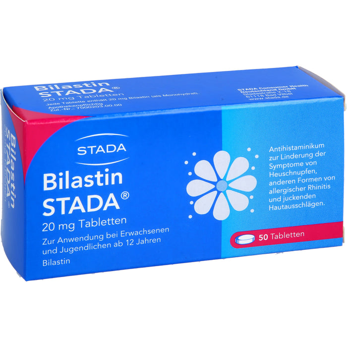 STADA Bilastin 20 mg Tabletten, 50 St. Tabletten