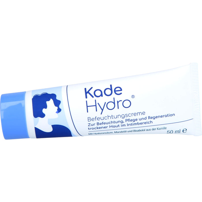 KadeHydro Befeuchtungscreme zur Befeuchtung, Pflege und Regeneration der Haut im äußeren Intimbereich, 50 ml Crème