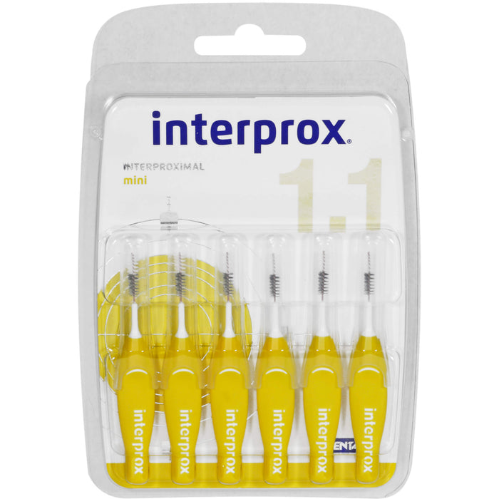 interprox reg mini gelb Interdentalbürste Blister, 6 St ZBU