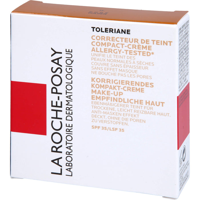 La Roche-Posay Toleriane Korrigierendes Kompakt-Creme Make-Up, 9 g Puder