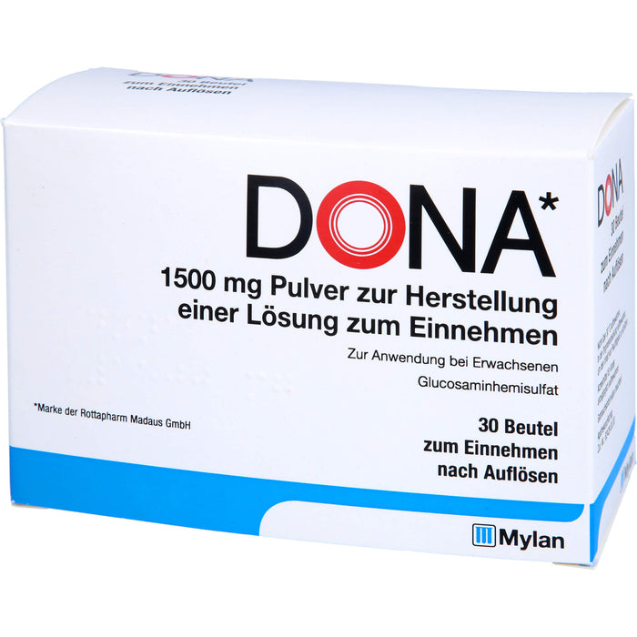 DONA 1500 mg Pulver zur Herstellung einer Lösung zum Einnehmen Reimport EMRA-med, 30 pc Sachets