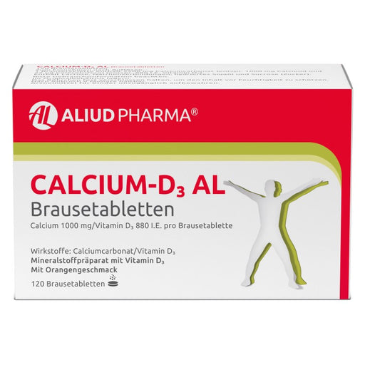 Calcium-D3 AL Brausetabletten, 120 St. Tabletten
