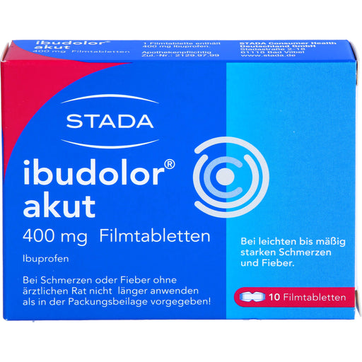 ibudolor akut 400 mg Filmtabletten, 10 St. Tabletten
