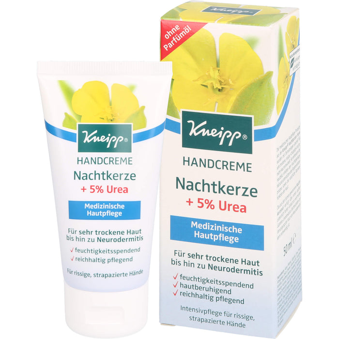 Kneipp Handcreme Nachtkerze + 5% Urea, 50 ml Crème
