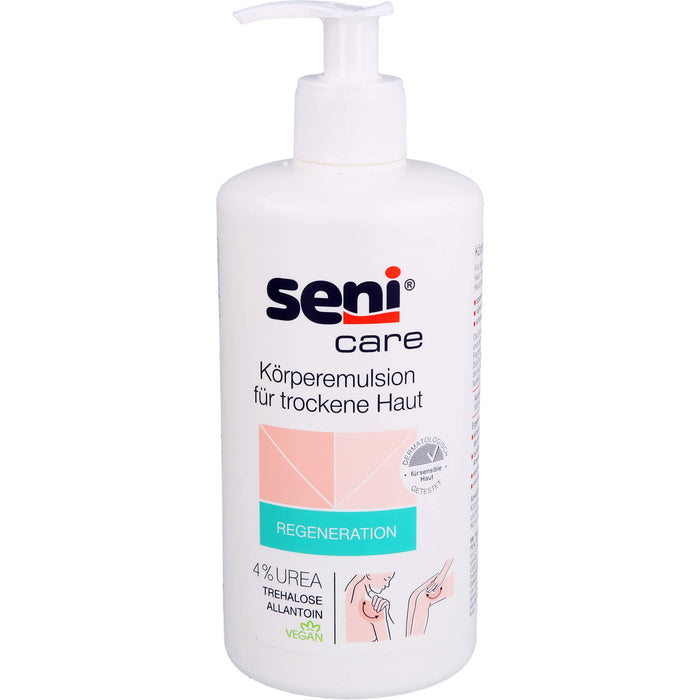 Seni Care Feuchtigkeitspendende Körperemulsion, 500 ml EMU