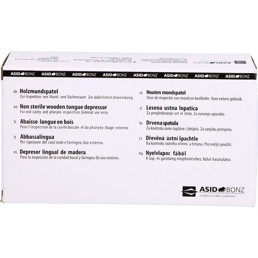 Holzmundspatel unsteril, 100 St 