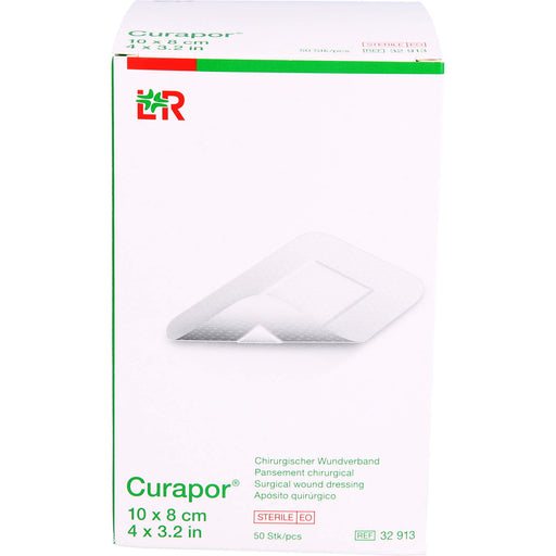 CURAPOR Wundverband 10 x 8 cm steril, 50 St VER