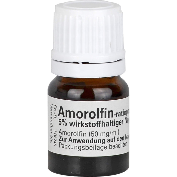 Amorolfin-ratiopharm  5% wirkstoffhaltiger Nagellack, 5 ml Vernis à ongles contenant une substance active