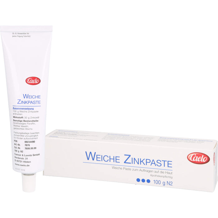 Zinkpaste weich Caelo HV-Packung, 100 g Crème