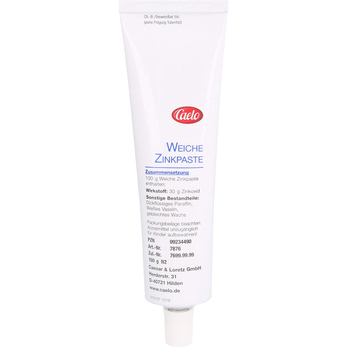 Zinkpaste weich Caelo HV-Packung, 100 g Crème