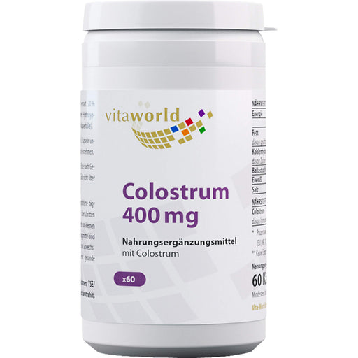 Vitaworld Colostrum 400 mg Kapseln, 60 St. Kapseln