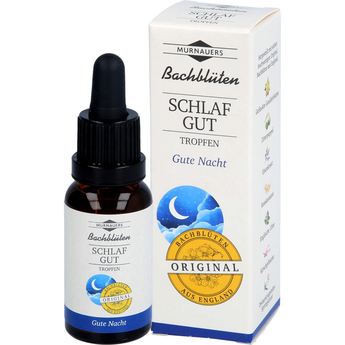 MURNAUERS Bachblüten Schlaf Gut Tropfen, 20 ml Solution