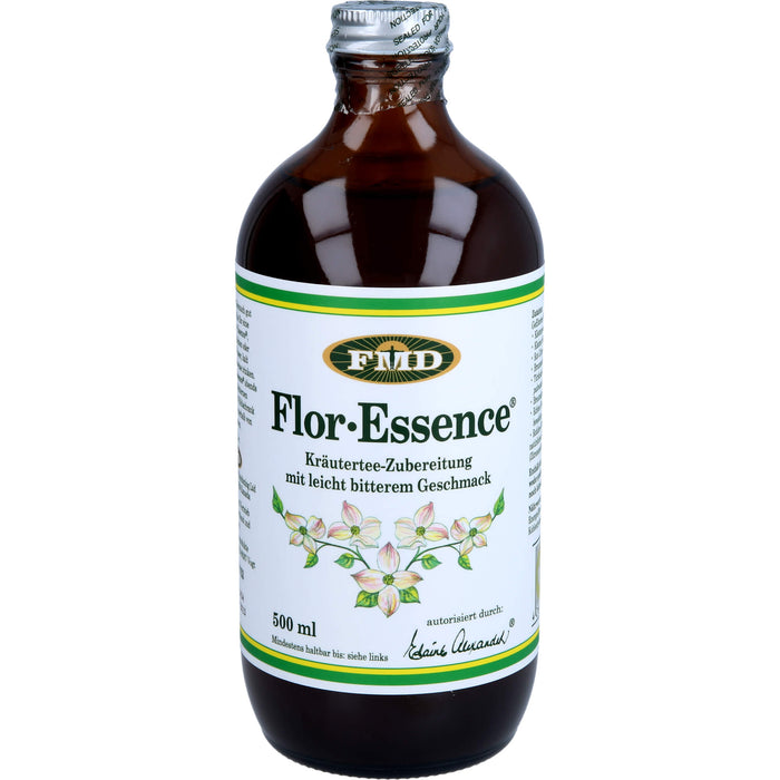 FMD Flor Essence Kräutertee-Zubereitung mit leicht bitterem Geschmack, 500 ml Lösung