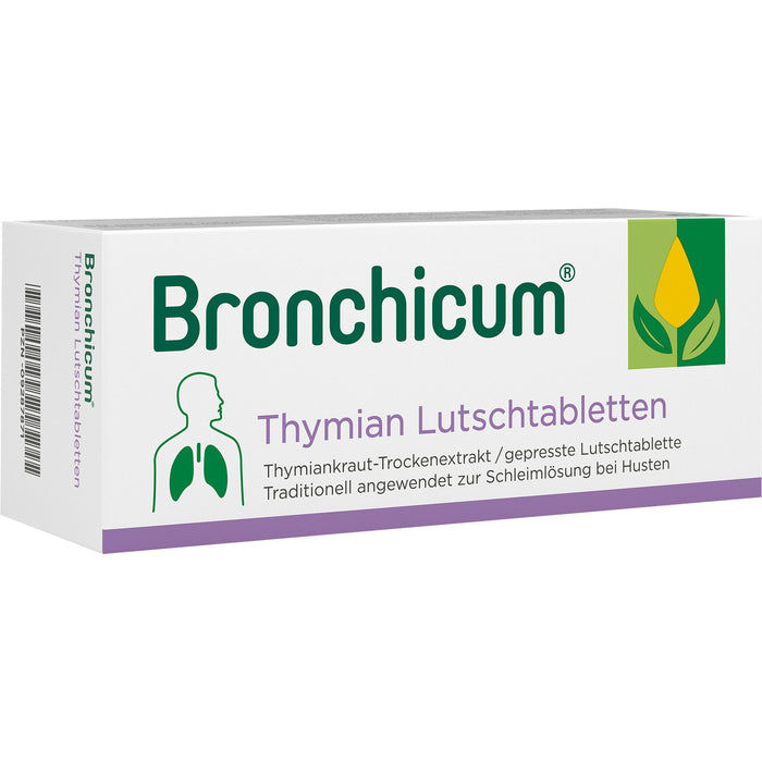 Bronchicum Thymian Lutschtabletten, 50 pc Tablettes