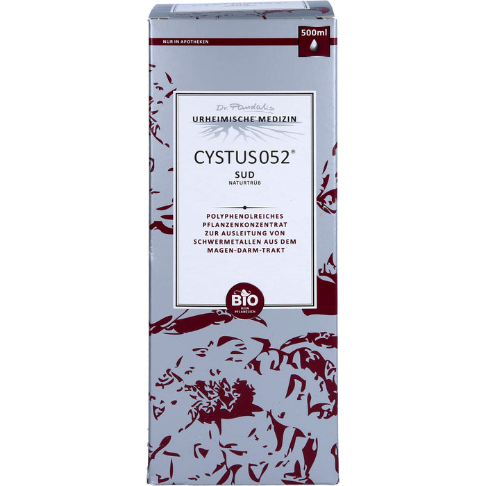 Dr. Pandalis Cystus 052 Sud naturtrüb Saft, 500 ml Lösung
