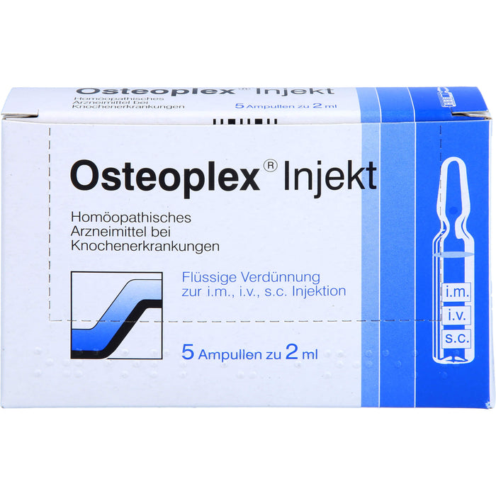 Osteoplex Injekt Flüssige Verdünnung zur Injektion, 5 St AMP