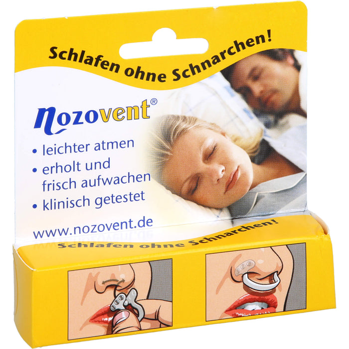 Nozovent  Nasenklammer, 2 St. Klammer