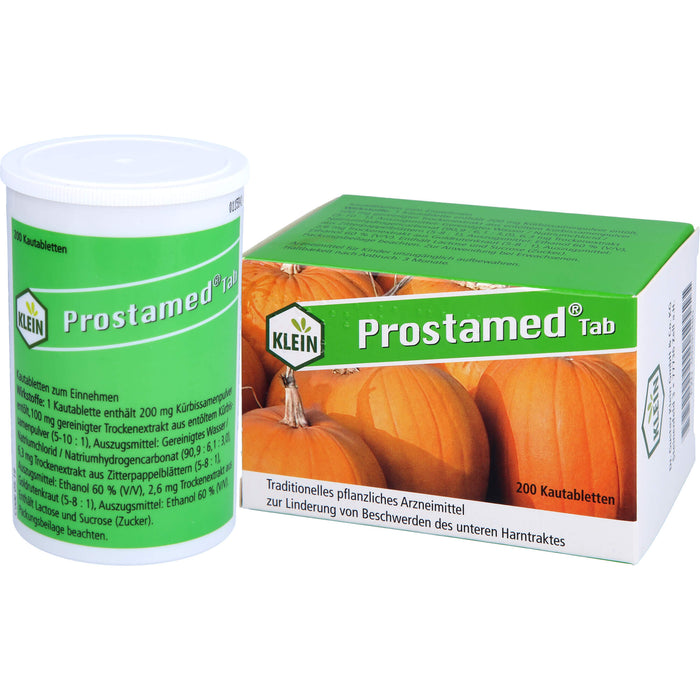 Prostamed Tab Kautabletten zur Linderung von Beschwerden des unteren Harntraktes, 200 pcs. Tablets