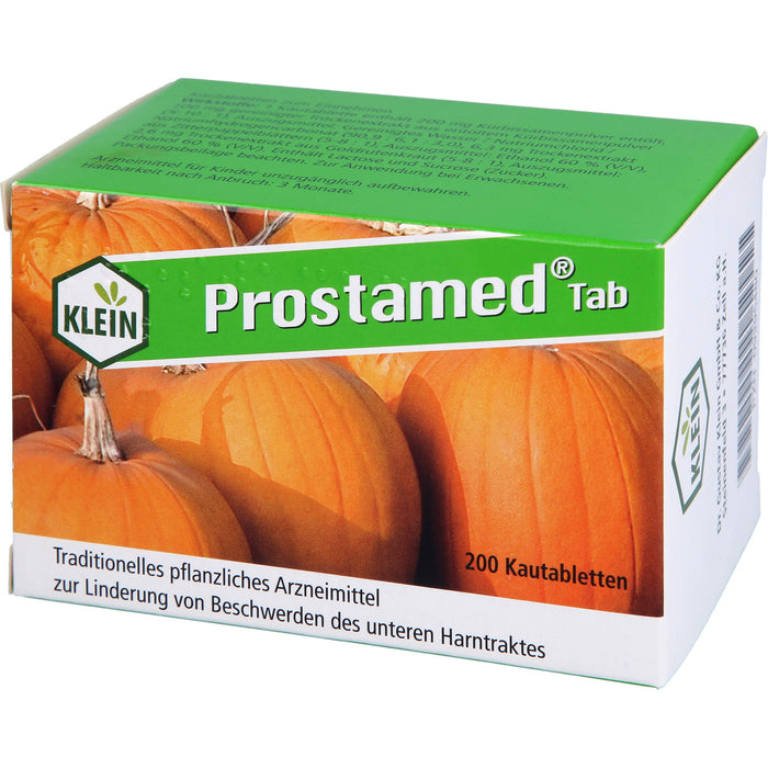 Prostamed Tab Kautabletten zur Linderung von Beschwerden des unteren Harntraktes, 200 pcs. Tablets