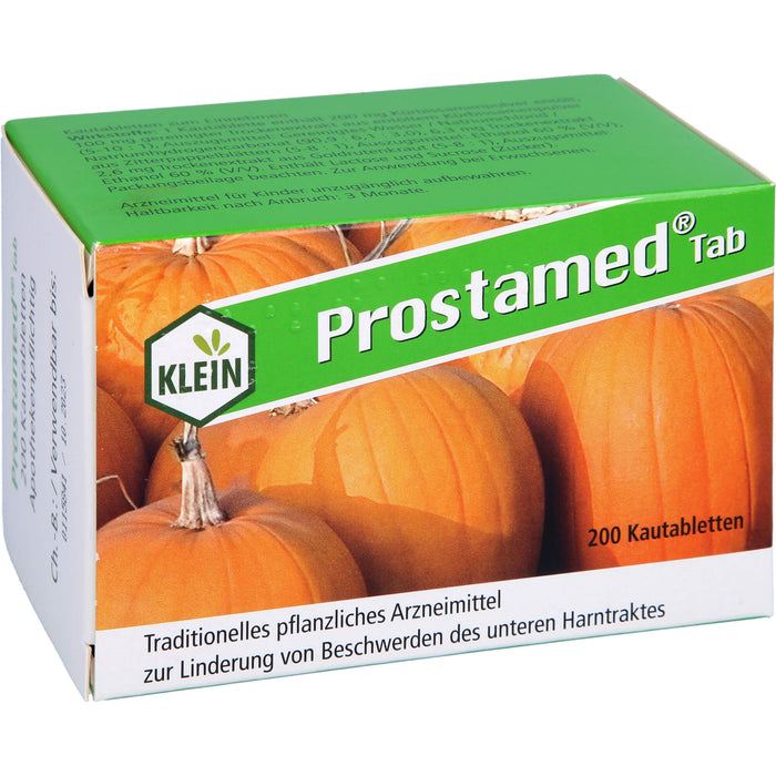 Prostamed Tab Kautabletten zur Linderung von Beschwerden des unteren Harntraktes, 200 pcs. Tablets