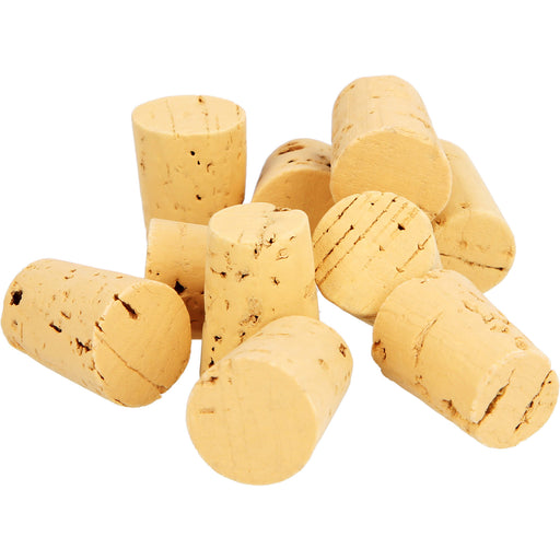 Reagenzglas-Stopfen Kork 13-16mm Durchmesser, 10 St 