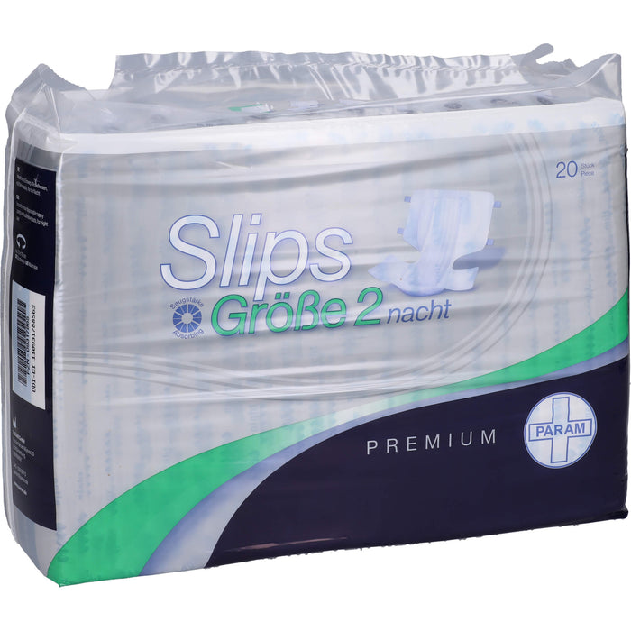 PARAM Slips PREMIUM Nacht 2, 20 pcs. Briefs