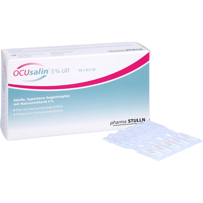 OCUsalin® 5% UD, 50X0.5 ml ATR