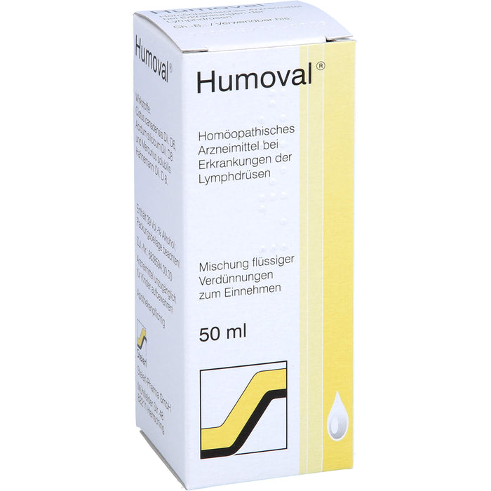 Humoval Mischung bei Erkrankungen der Lymphdrüsen, 50 ml Solution
