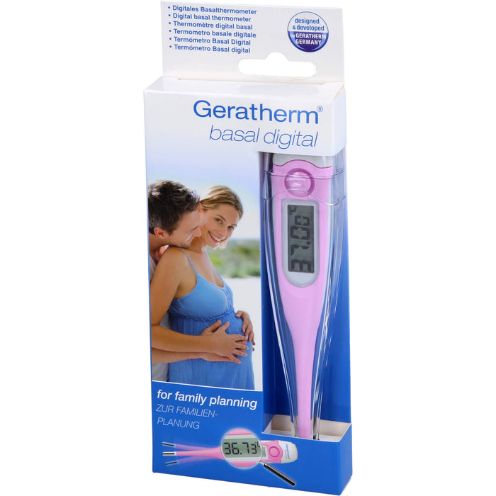 Geratherm Basal digitales Basalthermometer zur Familienplanung, 1 pc Test