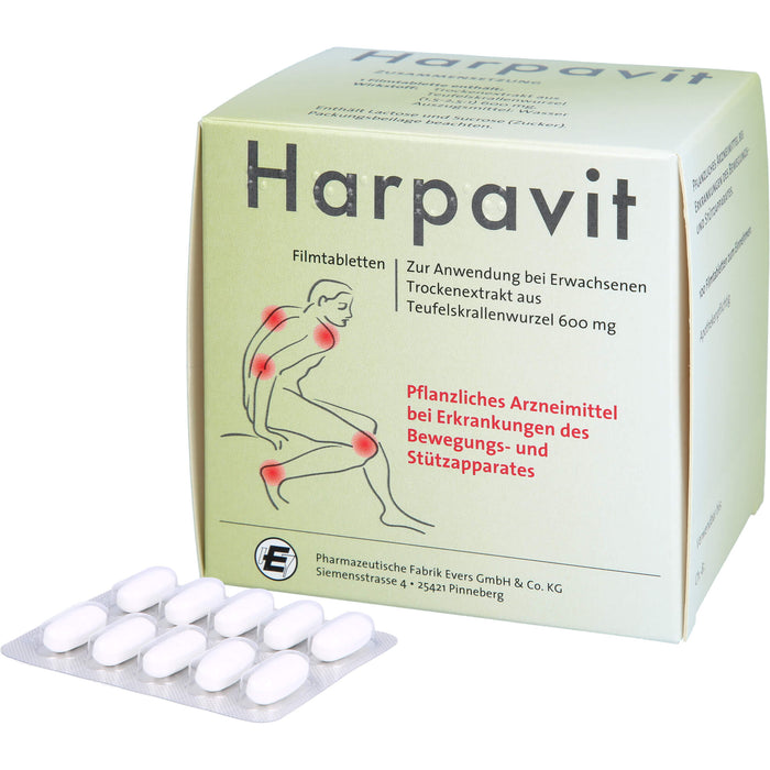 Harpavit Filmtabletten bei Erkrankungen des Bewegungs- und Stützapparates, 100 pcs. Tablets