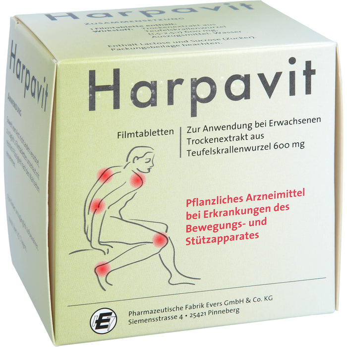 Harpavit Filmtabletten bei Erkrankungen des Bewegungs- und Stützapparates, 100 pcs. Tablets