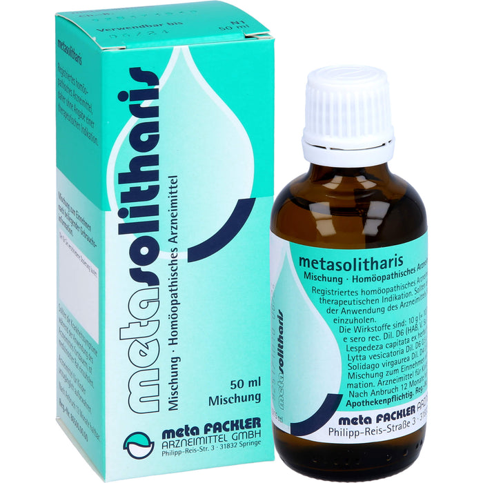 Metasolitharis Mischung, 50 ml Solution