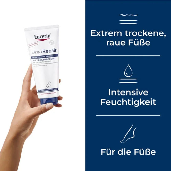 Eucerin UreaRepair plus Fußcreme 10 %, 100 ml Crème