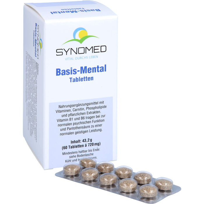 Basis-Mental Tabletten, 60 St TAB