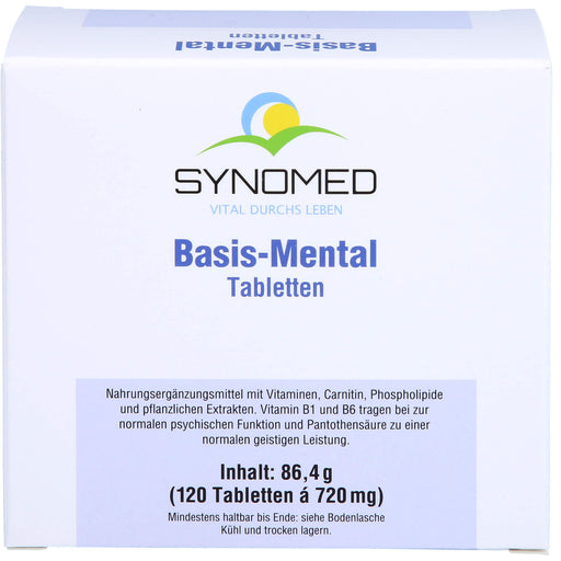 SYNOMED Basis-Mental Tabletten für  eine normale psychische Funktion, 120 St. Tabletten