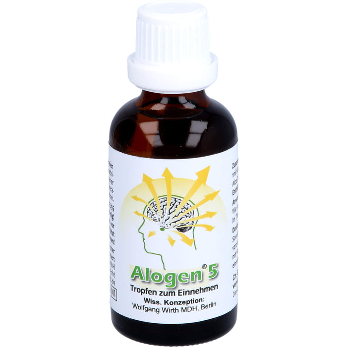 Alogen 5 Tropfen, 50 ml Solution