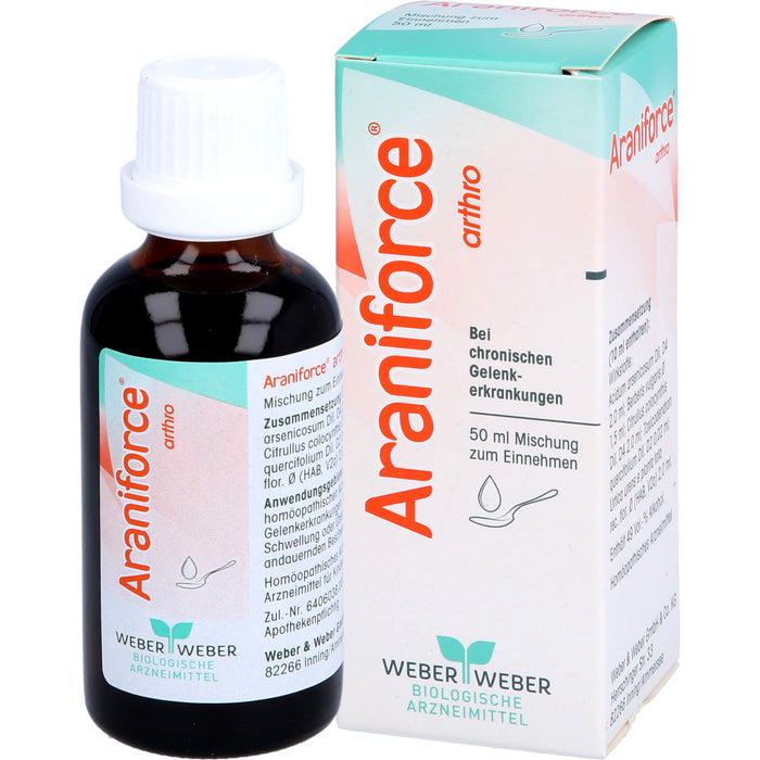 Araniforce arthro Mischung bei chronischen Gelenkerkrankungen, 50 ml Solution