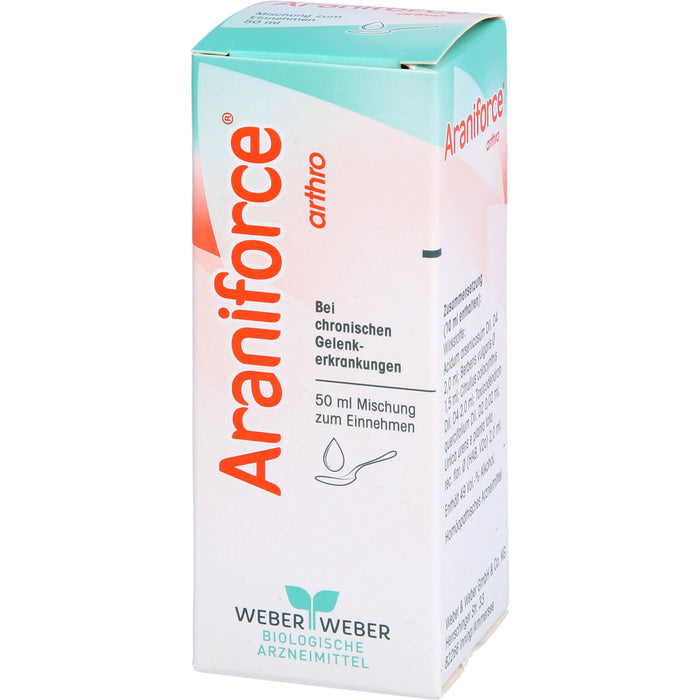 Araniforce arthro Mischung bei chronischen Gelenkerkrankungen, 50 ml Solution