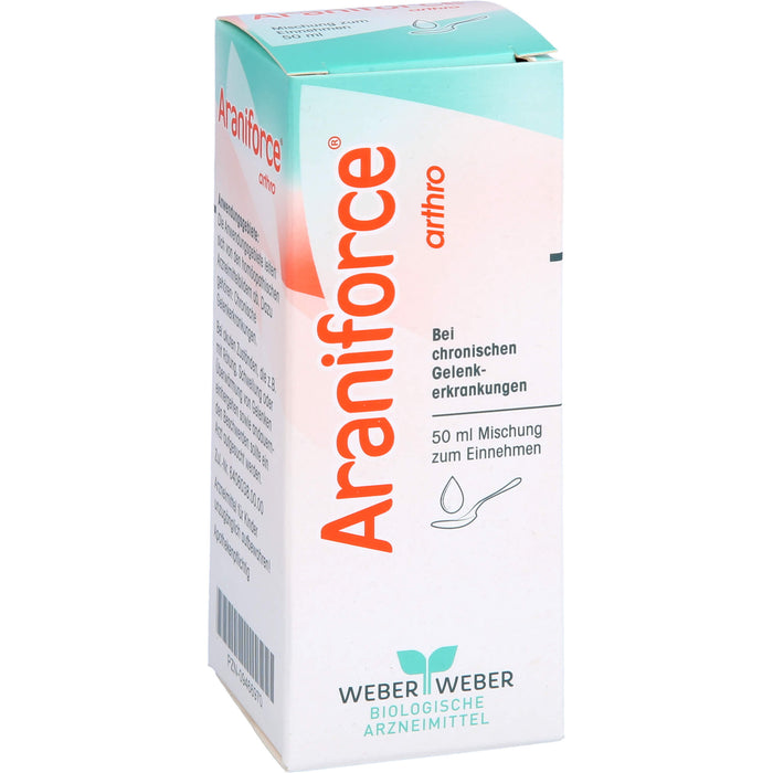 Araniforce arthro Mischung bei chronischen Gelenkerkrankungen, 50 ml Solution
