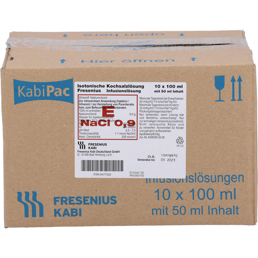 Fresenius Isotonische Kochsalzlösung 0,9% Injektionslösung, 500 ml Lösung